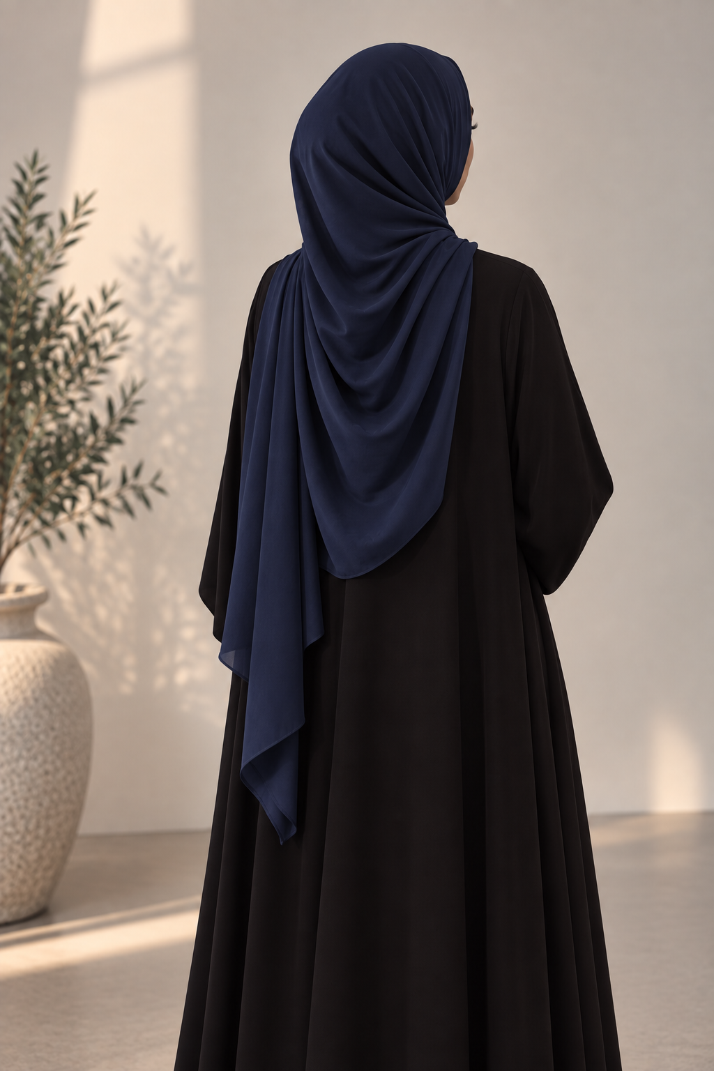 Liquid Jersey - Navy Blue
