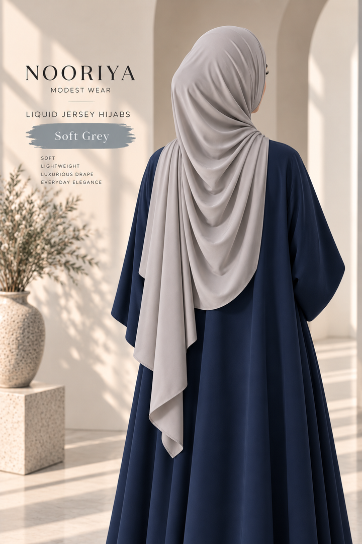 Liquid Jersey - Soft Grey