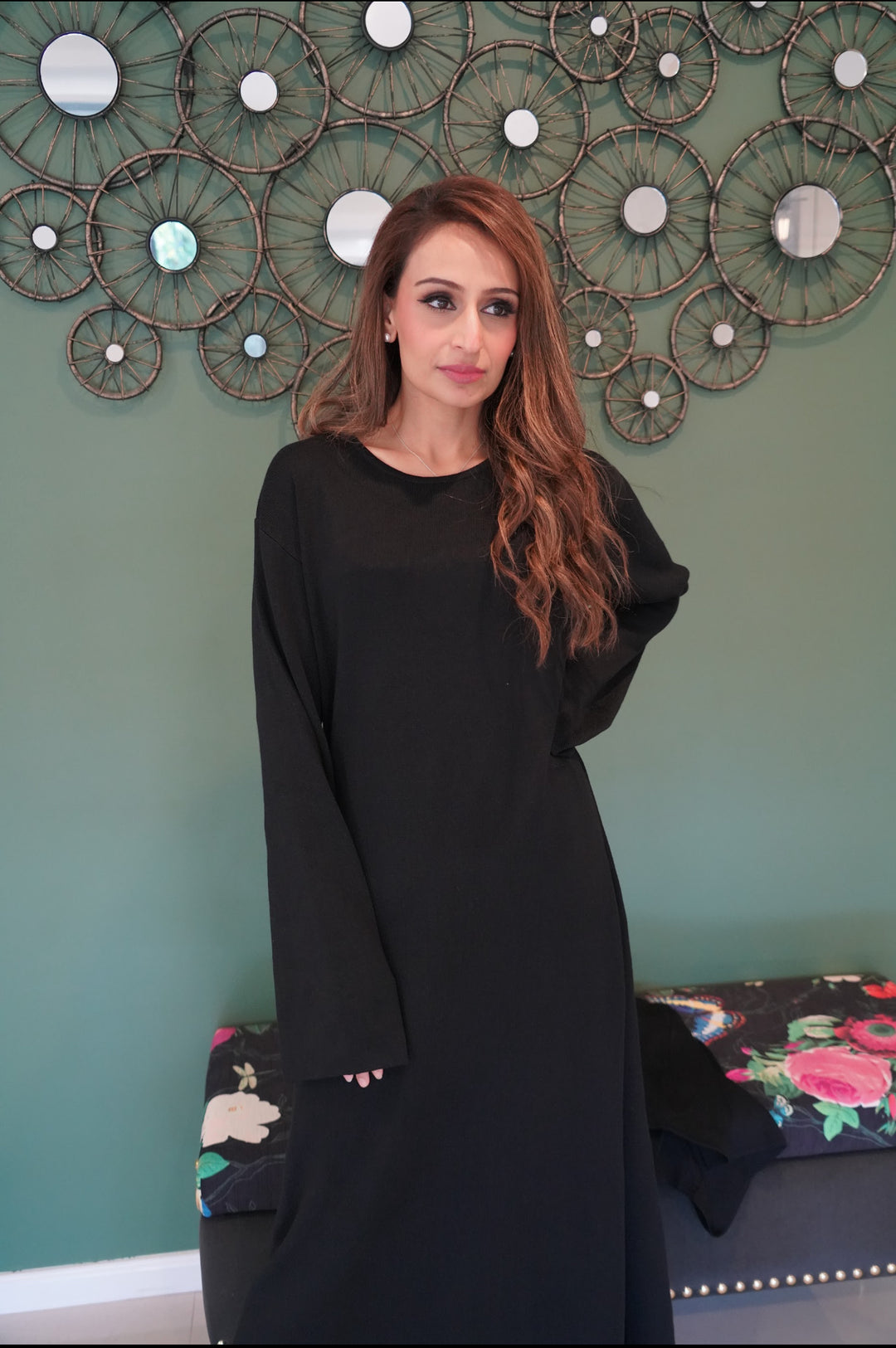 IZZA - Knitted Dress with cape