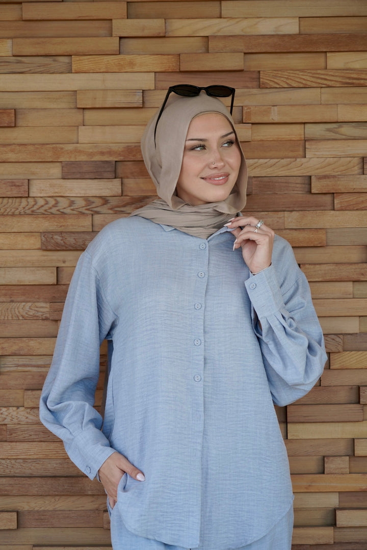 Breeze Co-Ord Blue