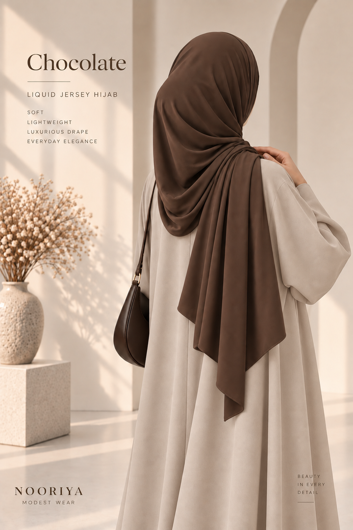 Liquid Jersey - Chocolate Brown