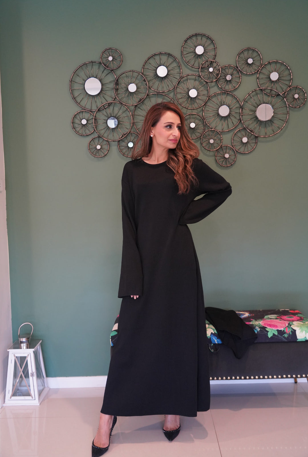 IZZA - Knitted Dress with cape