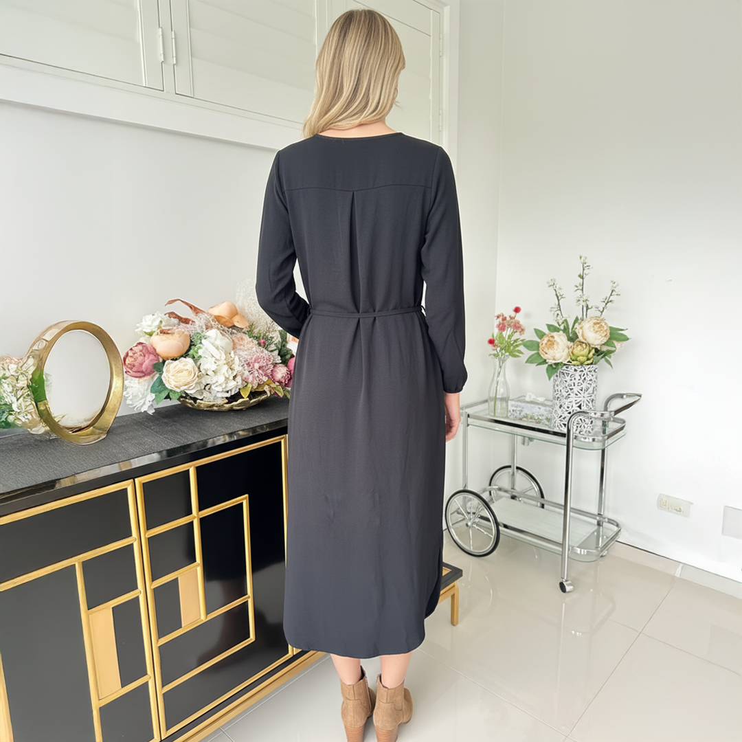 Midi Dress - Black
