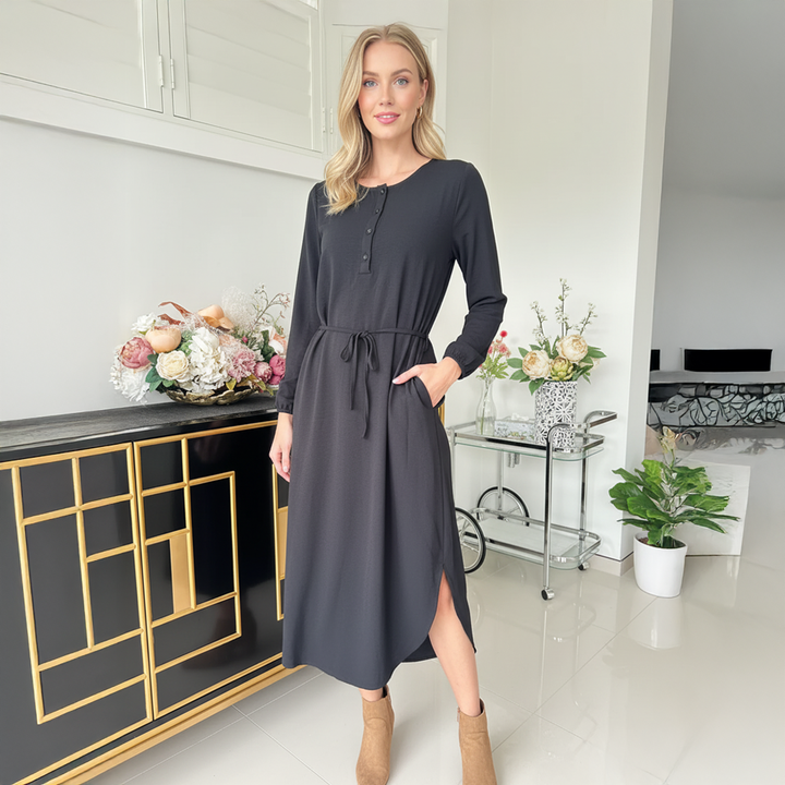 Midi Dress - Black