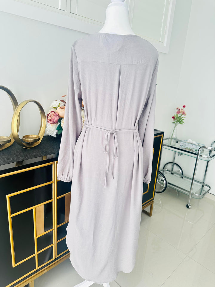 Midi Dress - Stone