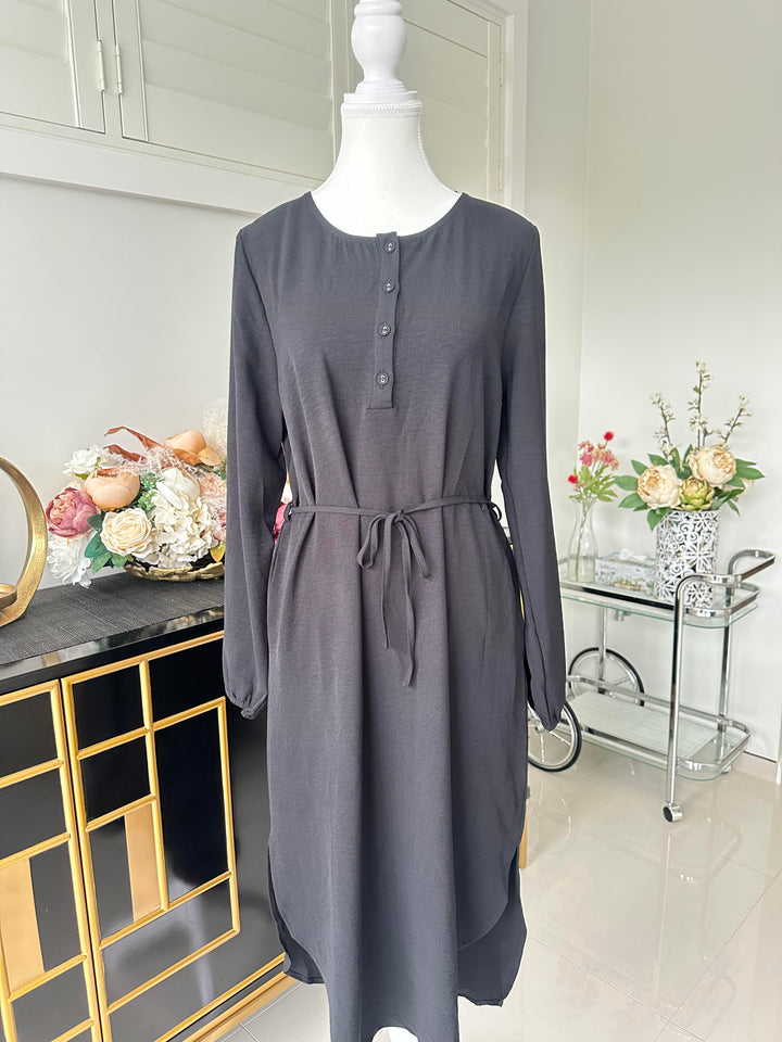 Midi Dress - Black
